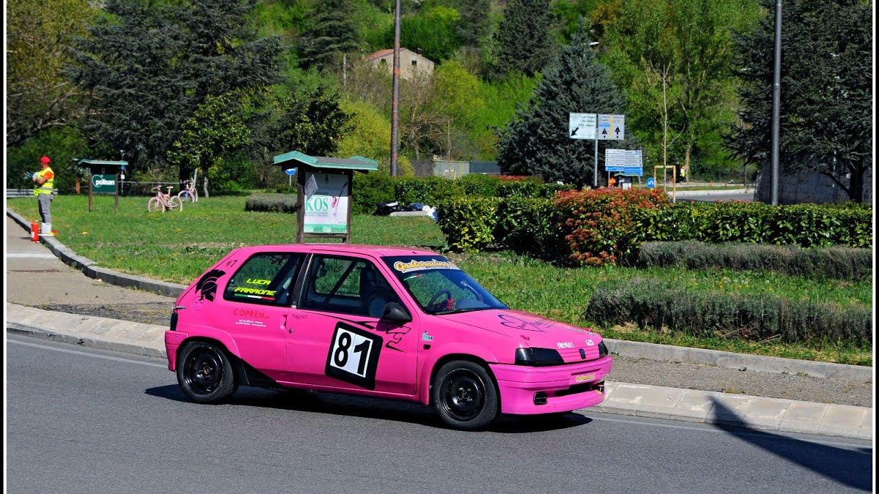 Luca Faraone 7° Trofeo città di Potenza Slalom / Peugeot 106 RS classe 1400 GARA 3
