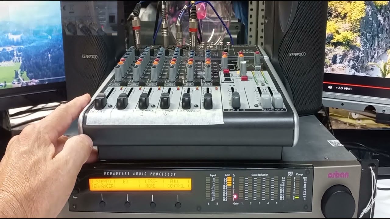 Processador de Áudio Orban 8300  Digital - Optimod FM