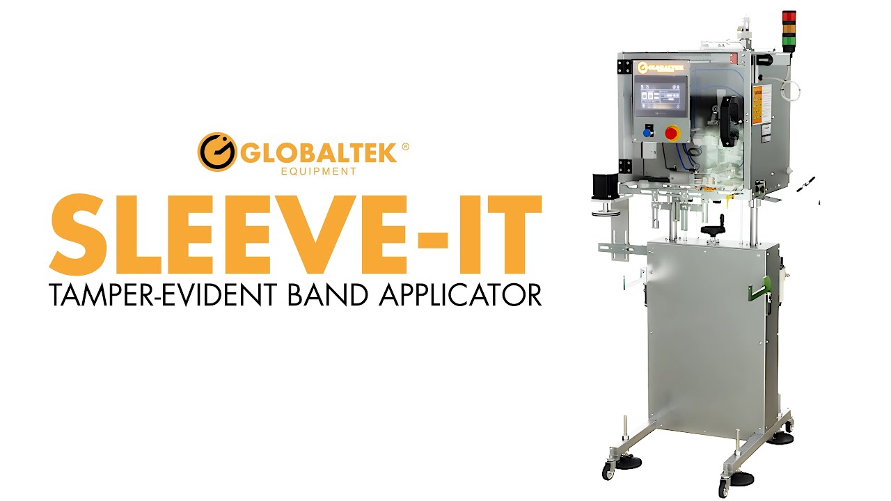 GLOBALTEK&reg; Sleeve-It: Tamper-Evident Band Applicator