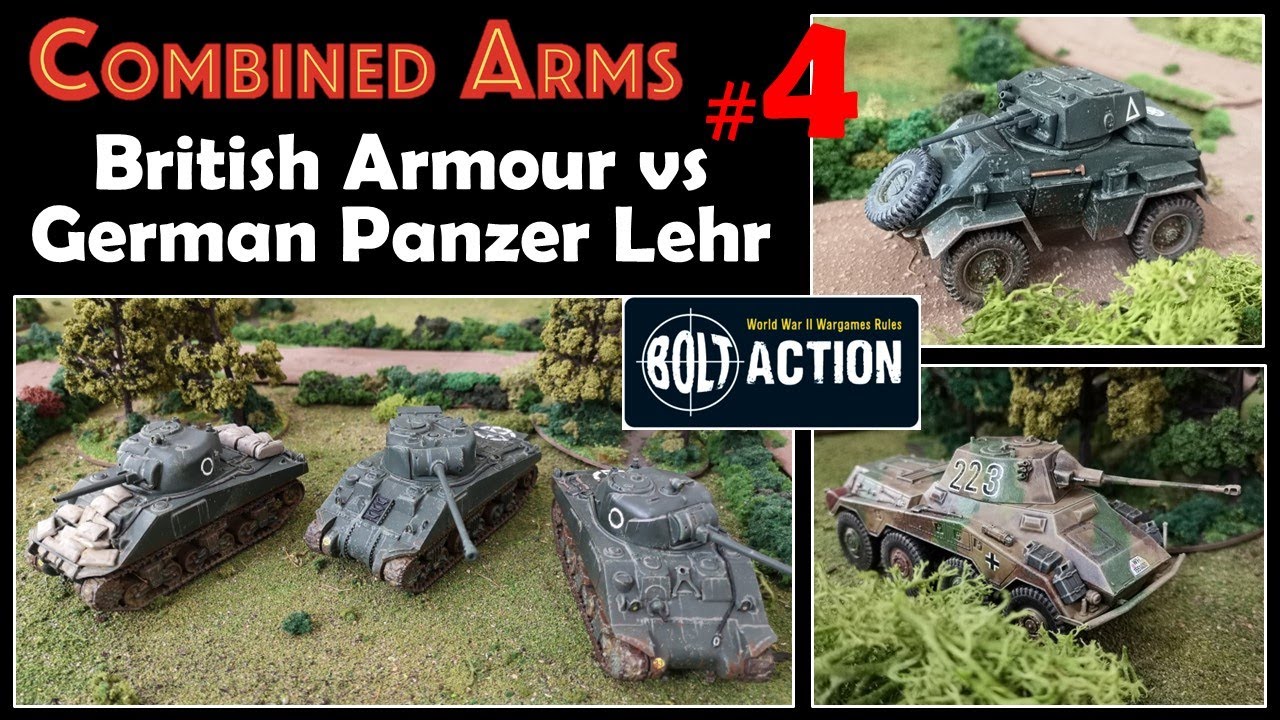 Bolt Action Campaign Game 4 - North West Europe 1944 - British Infantry Vs Germans