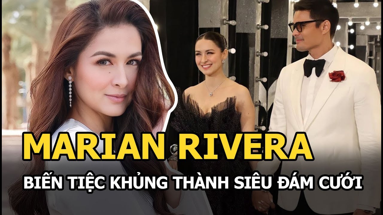 Marian Rivera và Dingdong Dantes biến tiệc khủng thành siêu đám cưới, nhan sắc khiến CĐM choáng ngợp