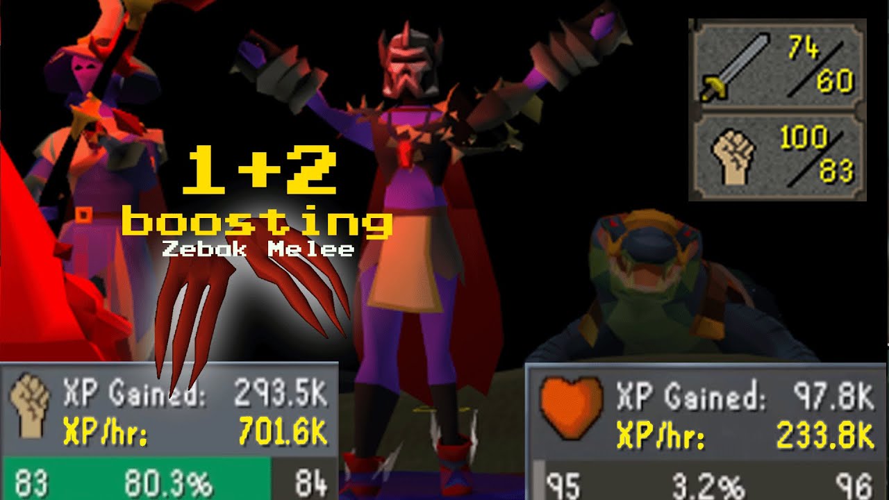 NERFED* 700k STR Low-Mid Level 1+2 xfering Zebak Training Melee