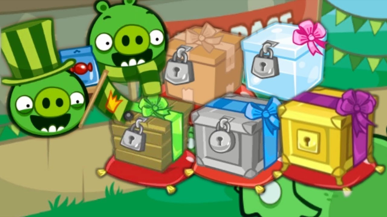 Веселая ИГРА головоломка для детей Bad Piggies или Плохие свинки 265 Серия