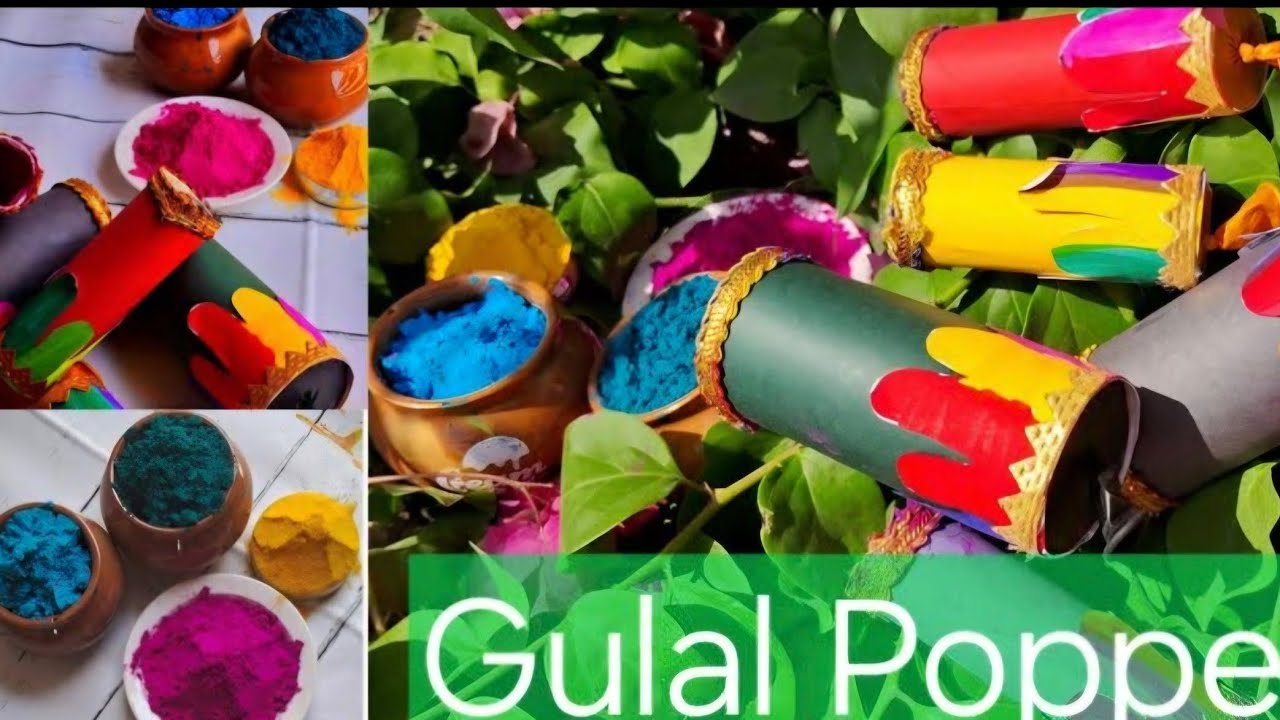 DIY Gulal Popper: Ultimate Holi Fun! 🎉🌈 #holi #trending #diy @JyotsanaC