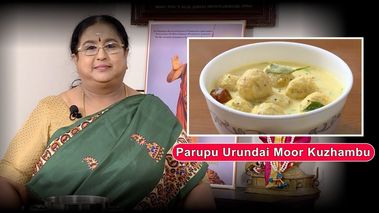 Recipe 12: Parupu Urundai Moor Kuzhambu