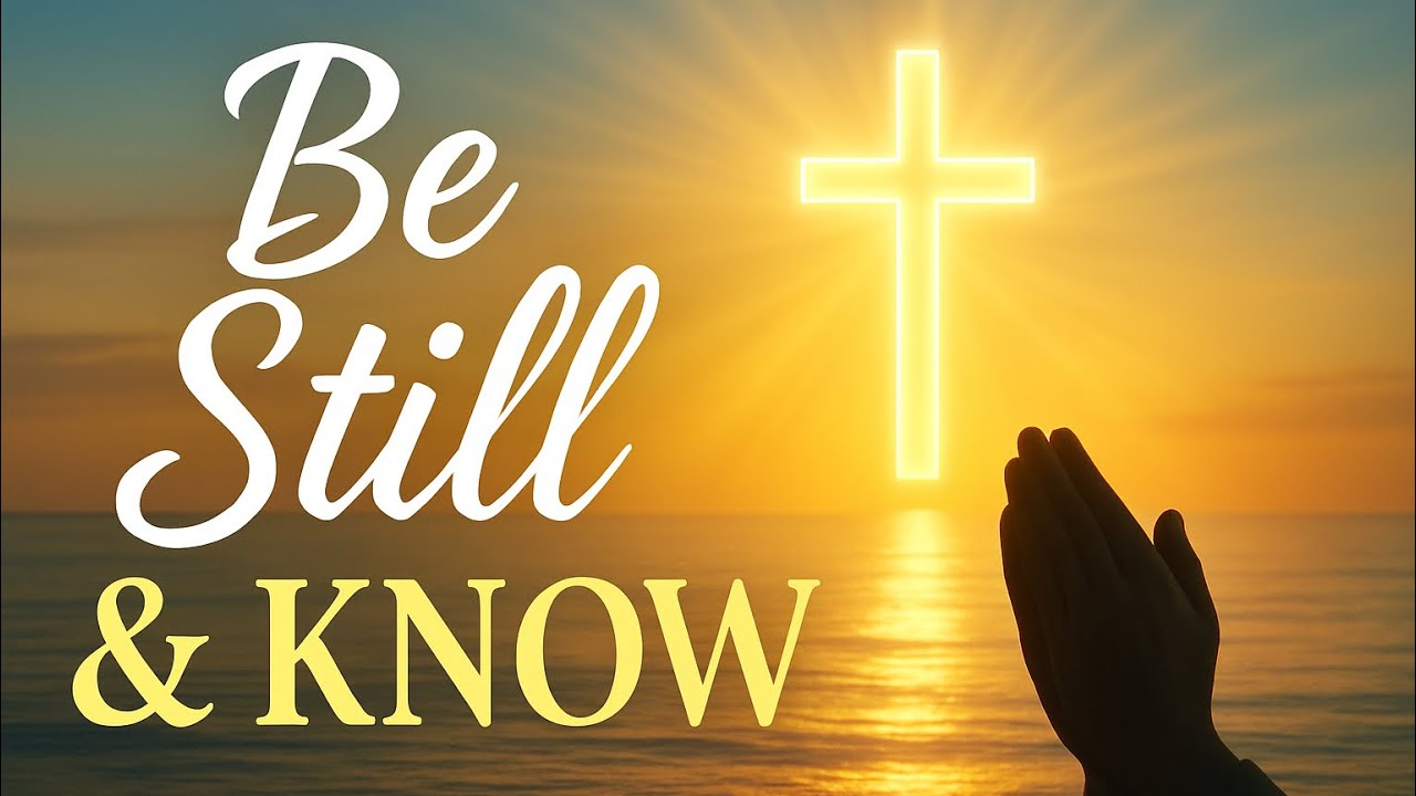 Be Still and Know That I Am God 🙏 | Powerful Christian Encouragement & Breakthrough Message)