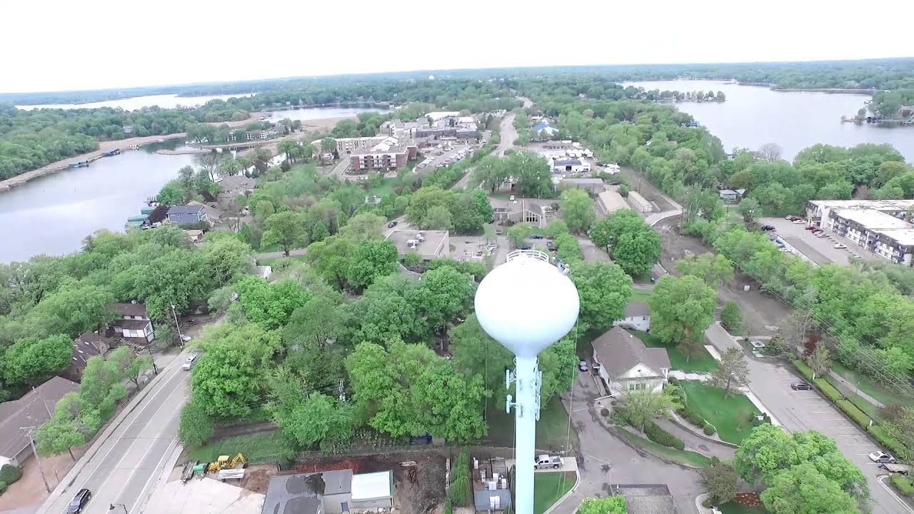 Lake Minnetonka Spring Park Flyover