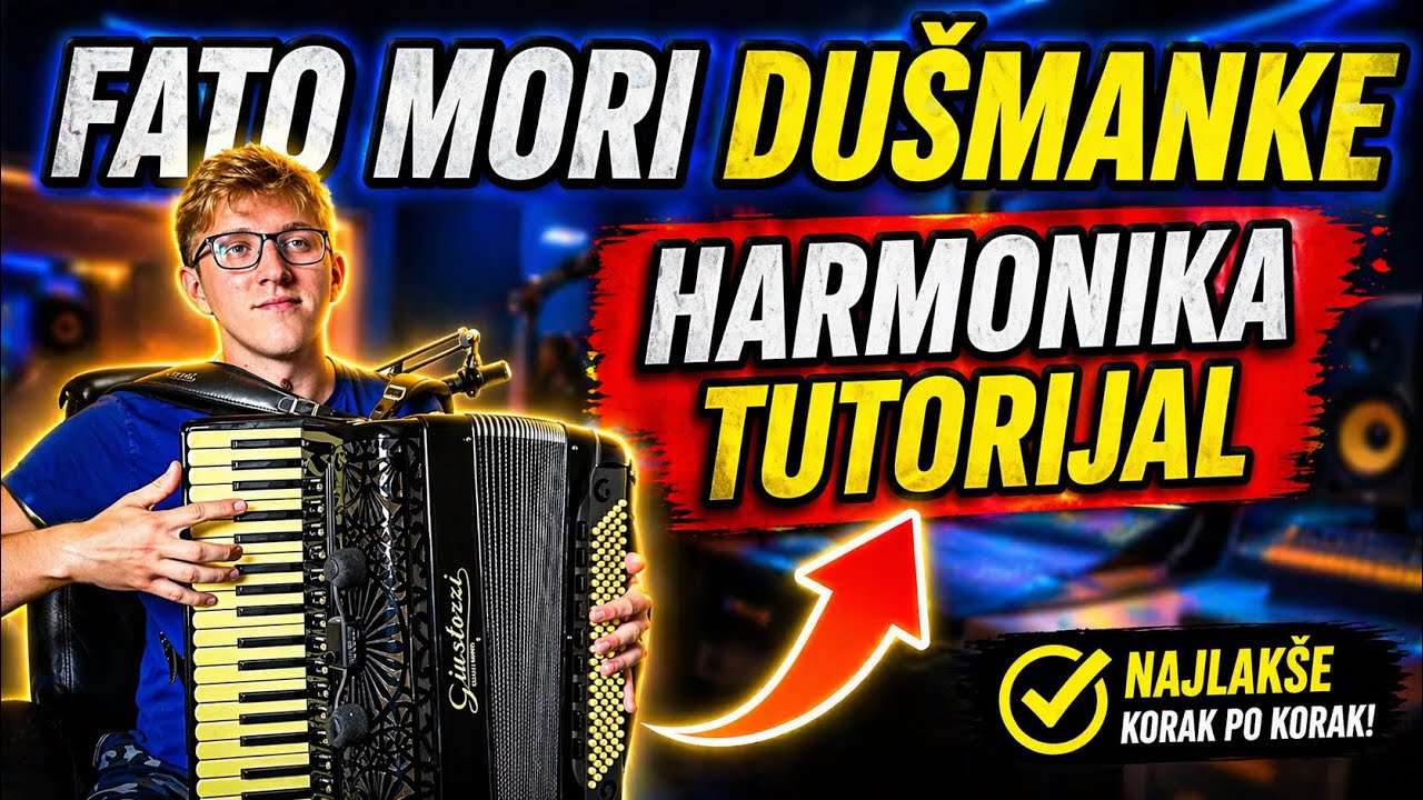 Fato Mori Dusmanke - Harmonika Tutorijal