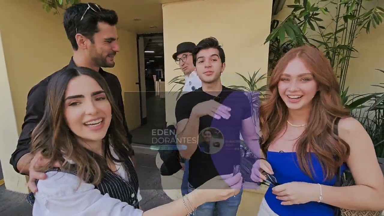 Ramsés Alemán , Fer Urdapilleta, Andrés Vázquez y Daniela Martínez Amores nacieron en una novela 😍