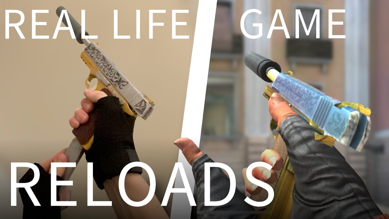 MOBILE GAME RELOADS IN REAL LIFE