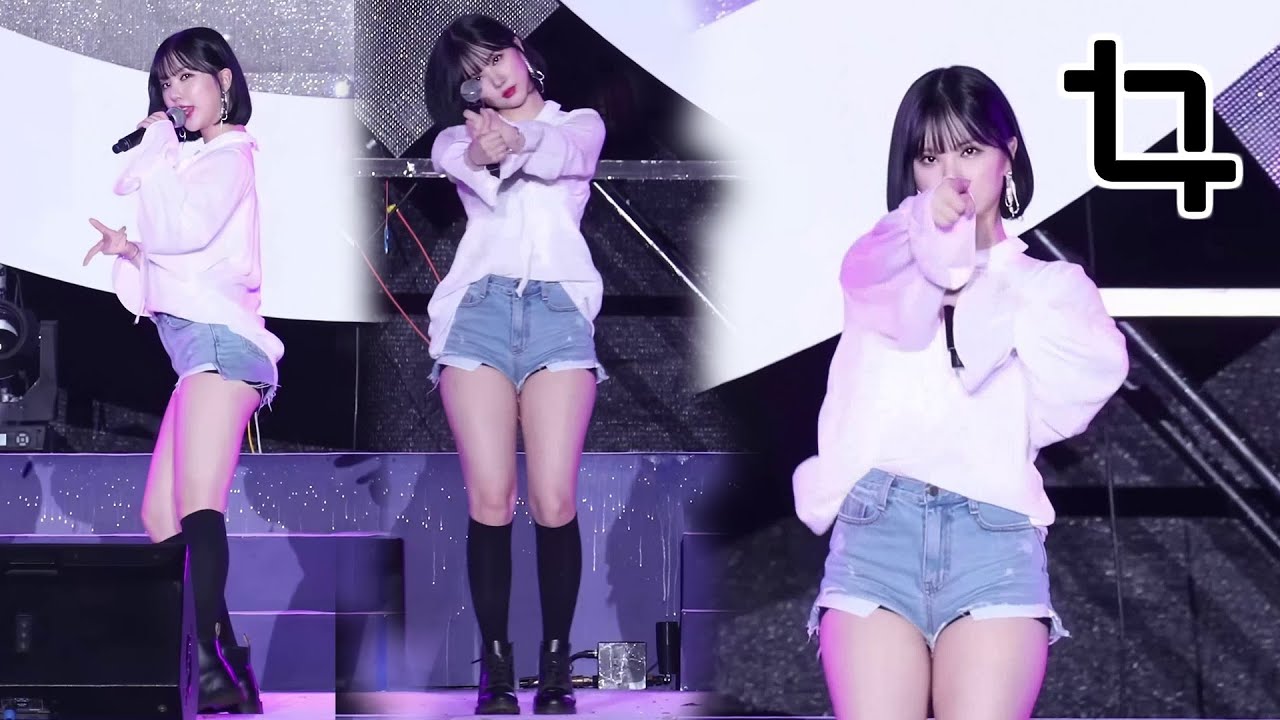 여자친구 은하 직캠 4K 'Navillera' (GFRIEND Eunha Fancam) 180913