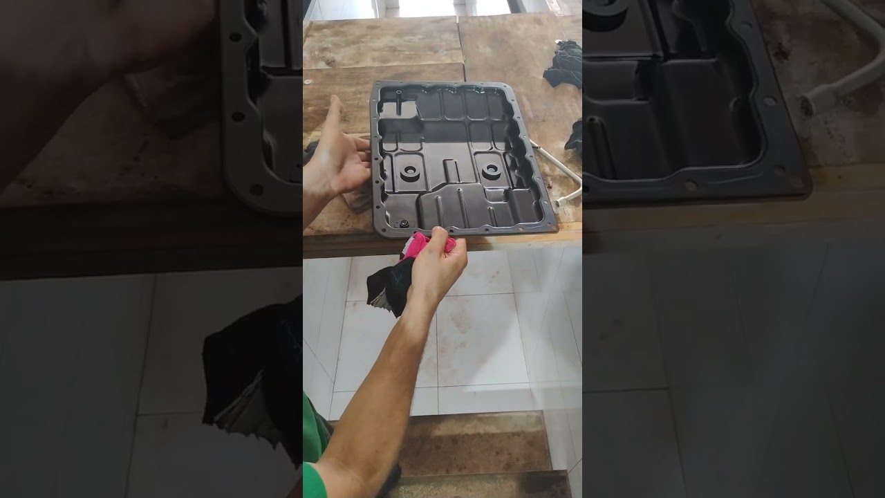 Troca de óleo do câmbio automático Nissan Frontier 2.3