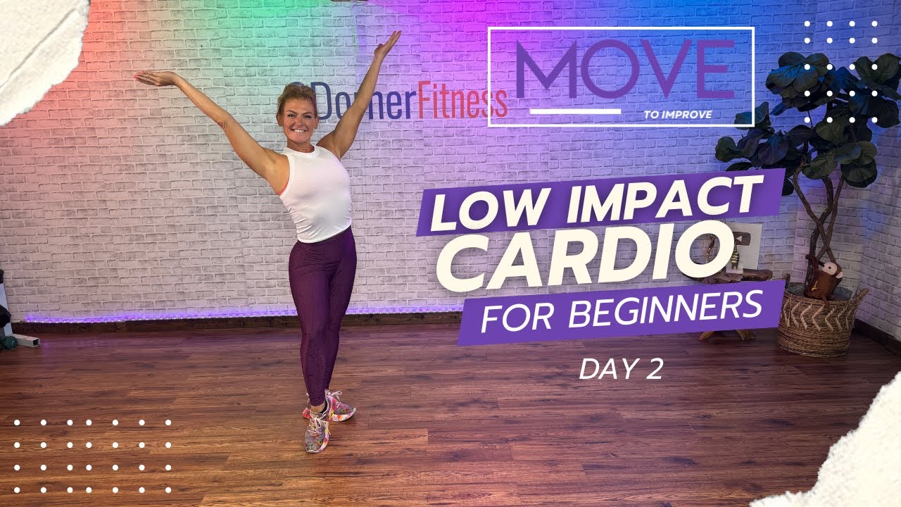 DAY 2 - Move to Improve: 15 Min - Beginner Steady-State Cardio Exercise
