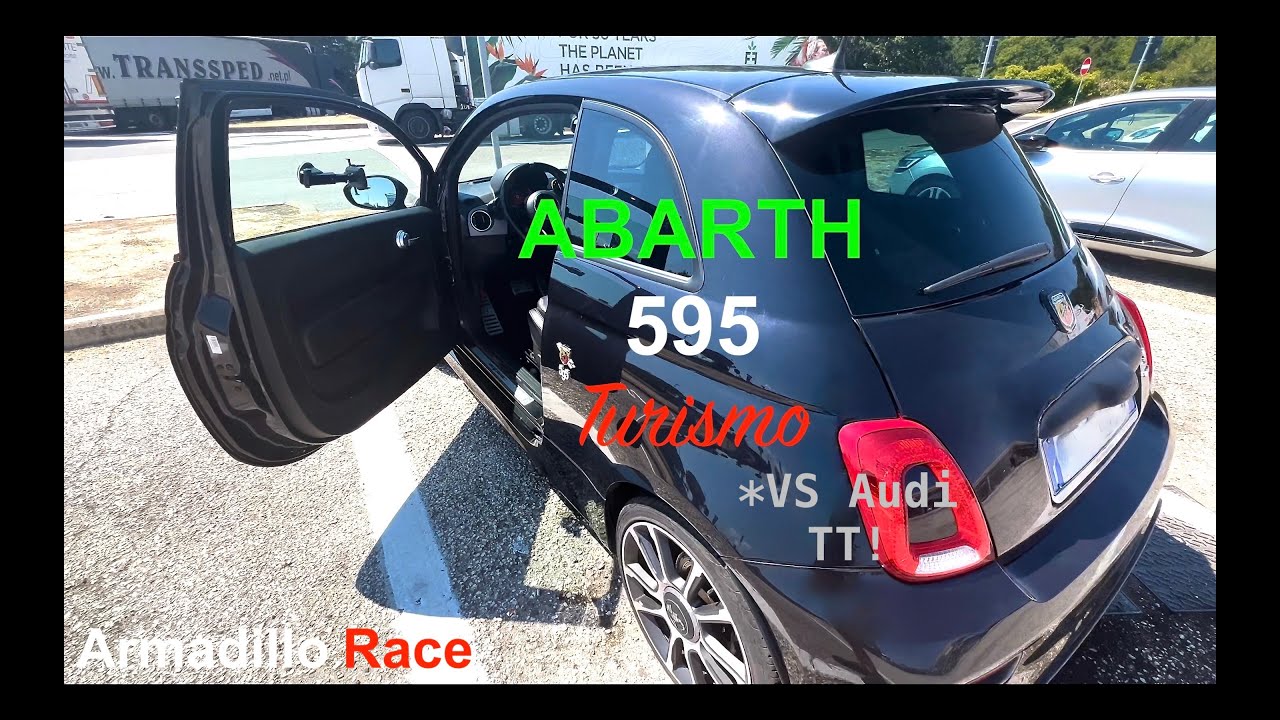 Raw Abarth 595 Turismo + Audi TT acceleration