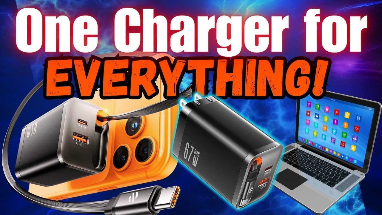 65W Smart Power Brick Review &mdash; USB-C Magnet Cable & Real Wattage Test