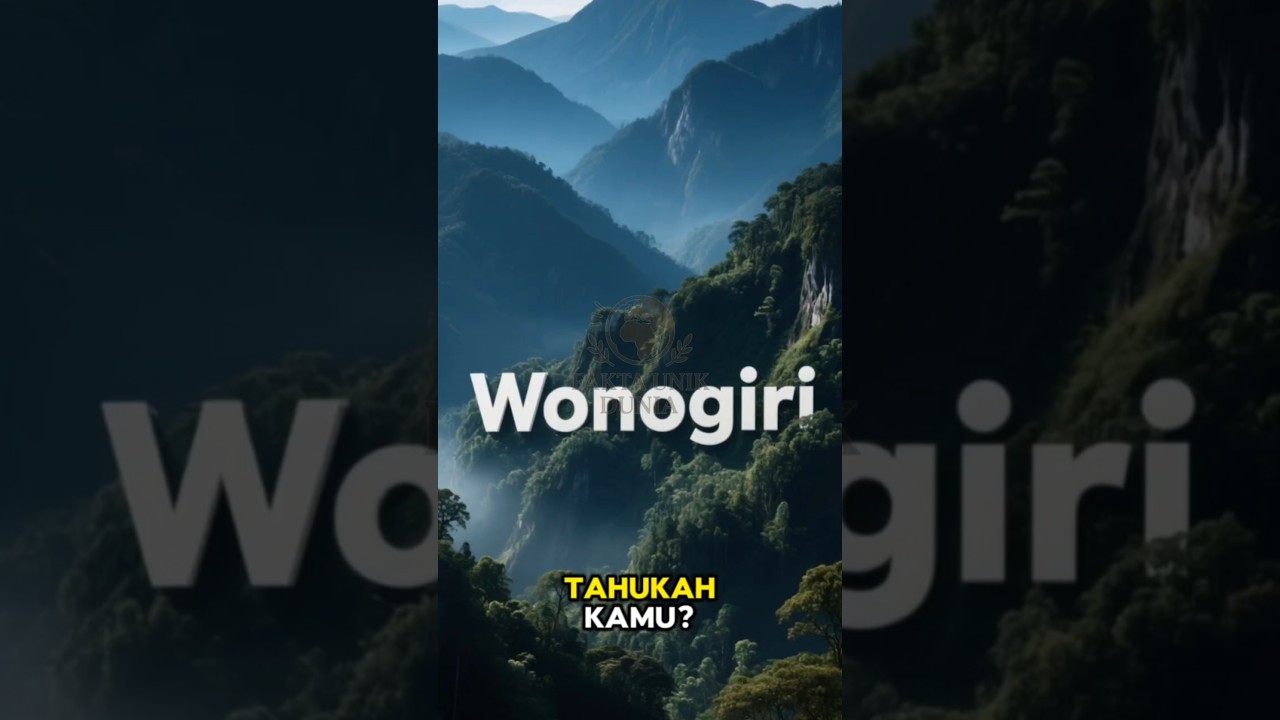 Fakta tersembunyi kota Wonogiri Jawa Tengah Indonesia...  #faktaunik #wonogiri #facts