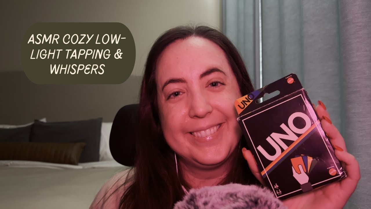 ASMR Cozy Low-Light Tapping & Whispers | Random Items for Sleep
