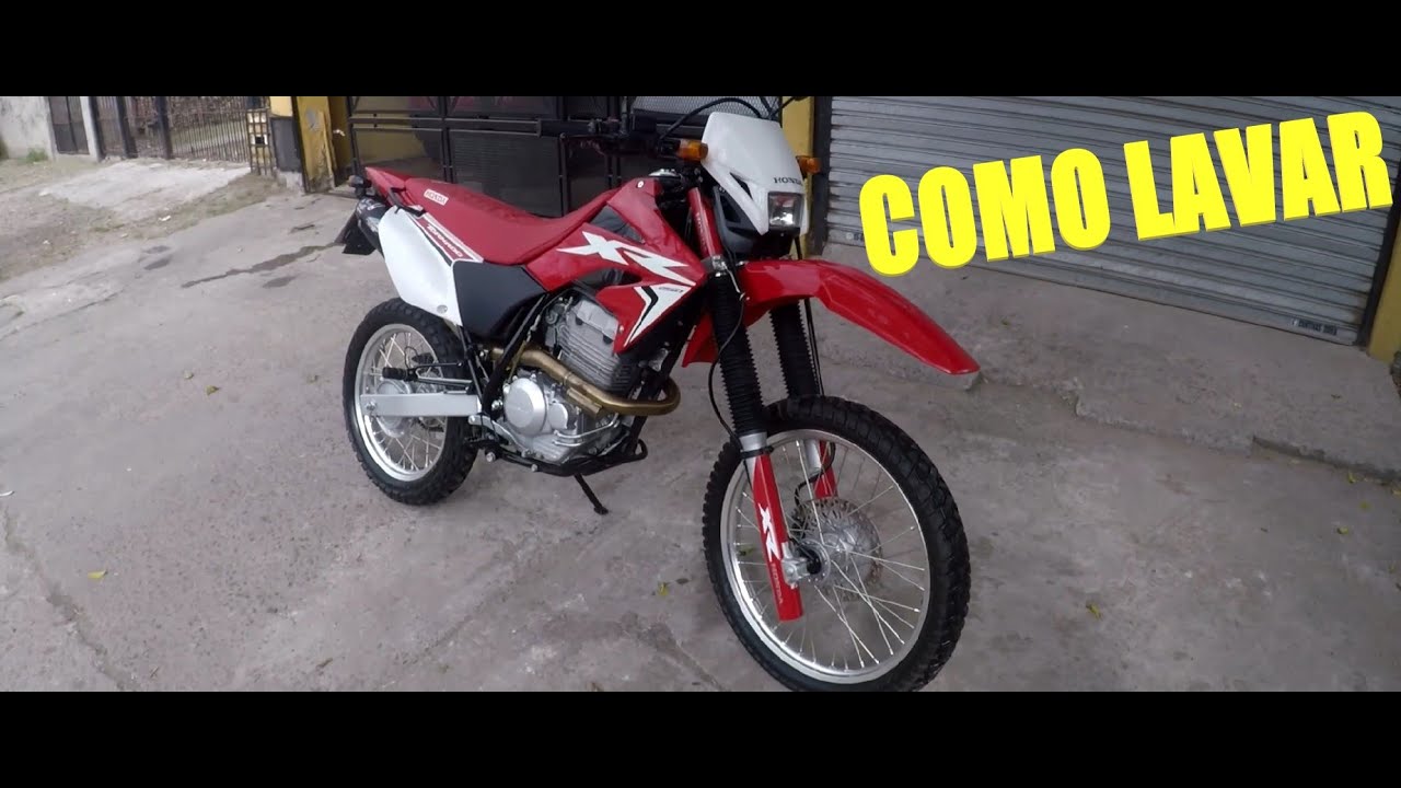COMO LAVAR UN HONDA TORNADO XR250