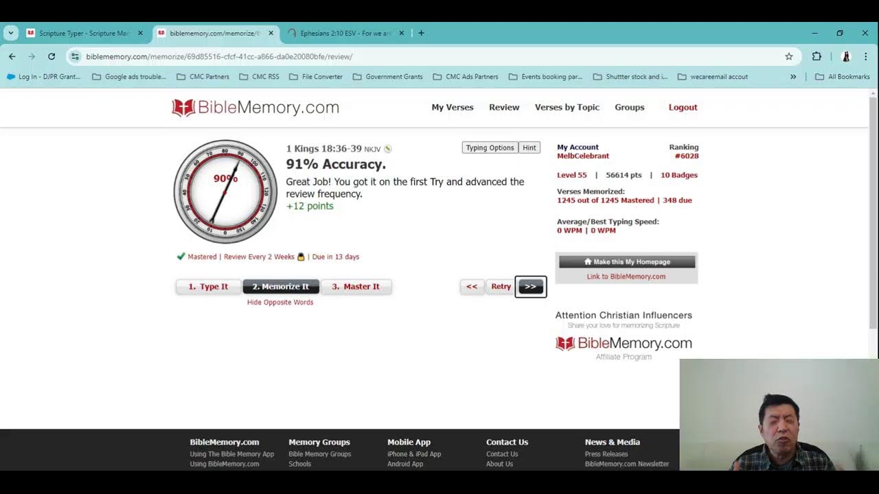 Live Stream Bible Commentary: Intergrating Contemplative Prayer  #2024-25