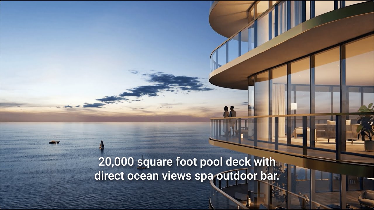 Waldorf Astoria Residences Pompano Beach | Oceanfront Luxury Condos from $2 7M