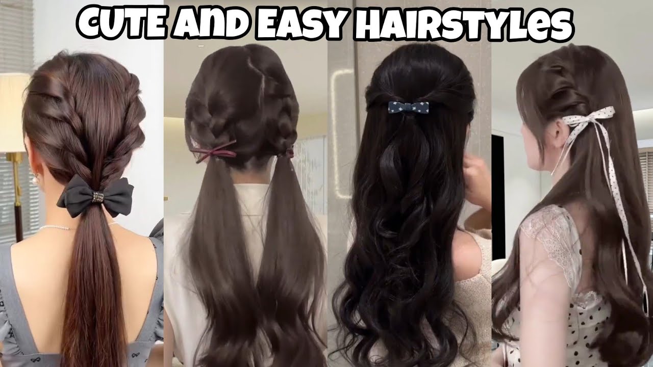 Cute And Easy Hairstyles tutorial | thatglamworld 