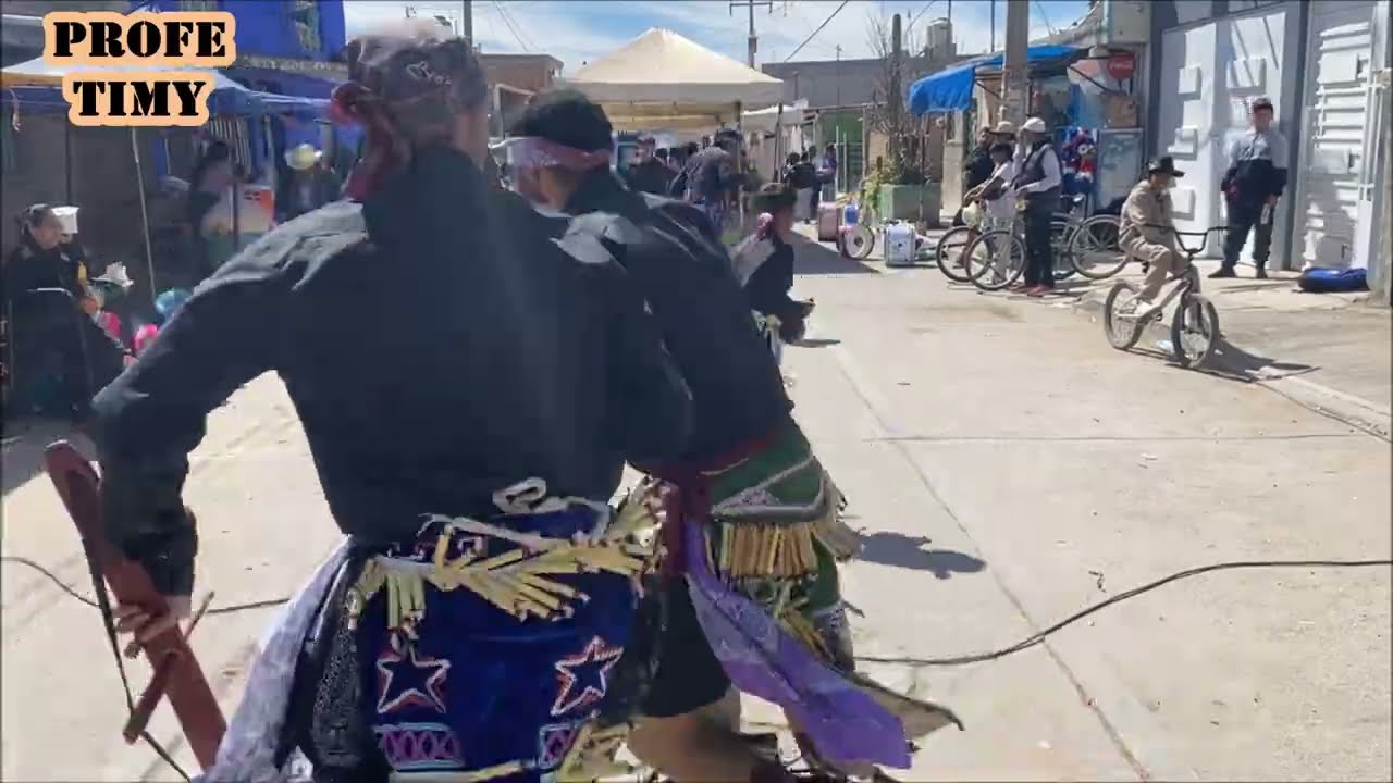Matlachines de La Col. Plutarco Elías Calles, Fresnillo, Zac. “Nuestro Niño Dios” #cultura #danza
