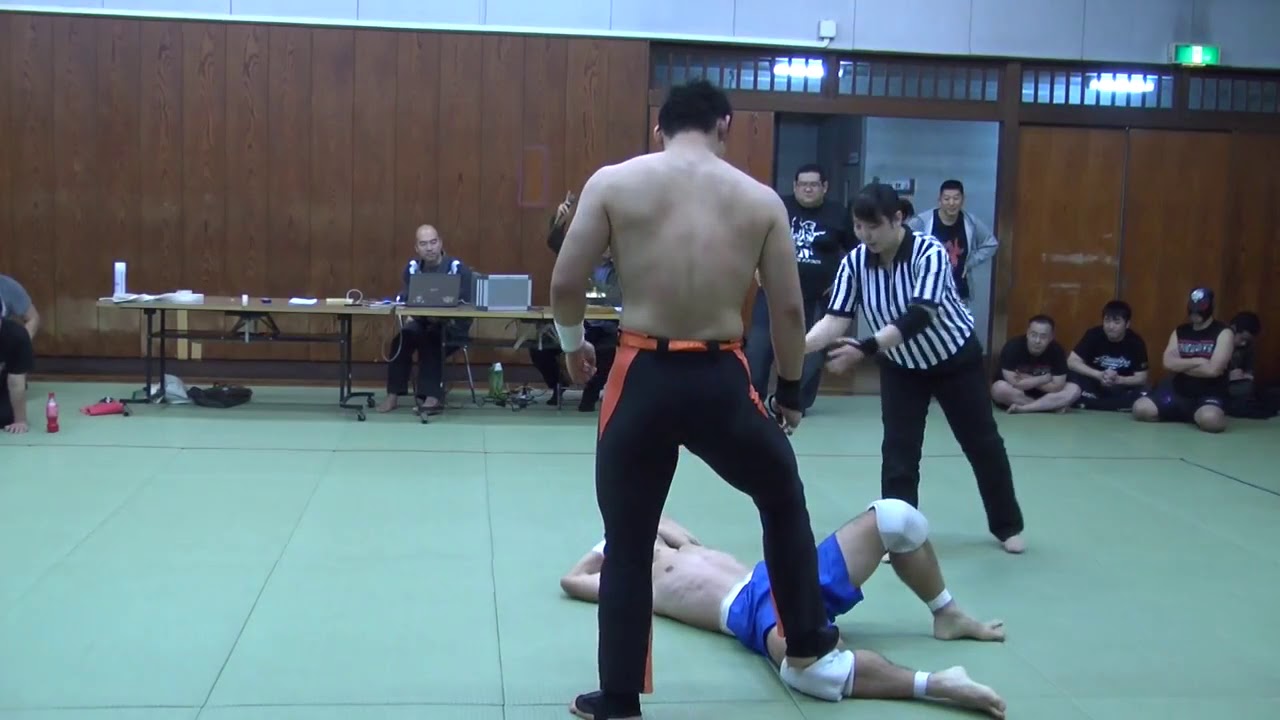 草プロレスRAWプレ旗揚げ興行vol.49　邪馬屠VSボッキーコングJr