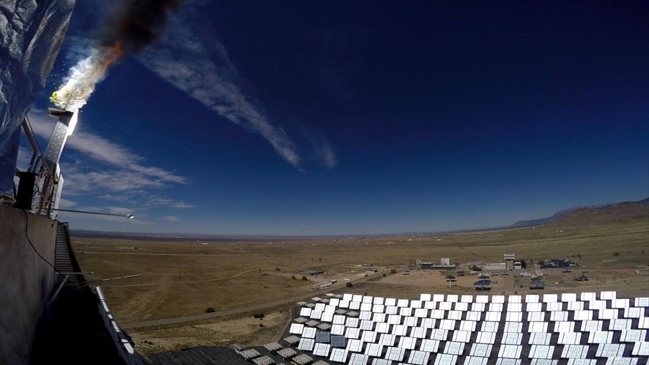 Solar Tower Testing for the Defense Threat Reduction Agency