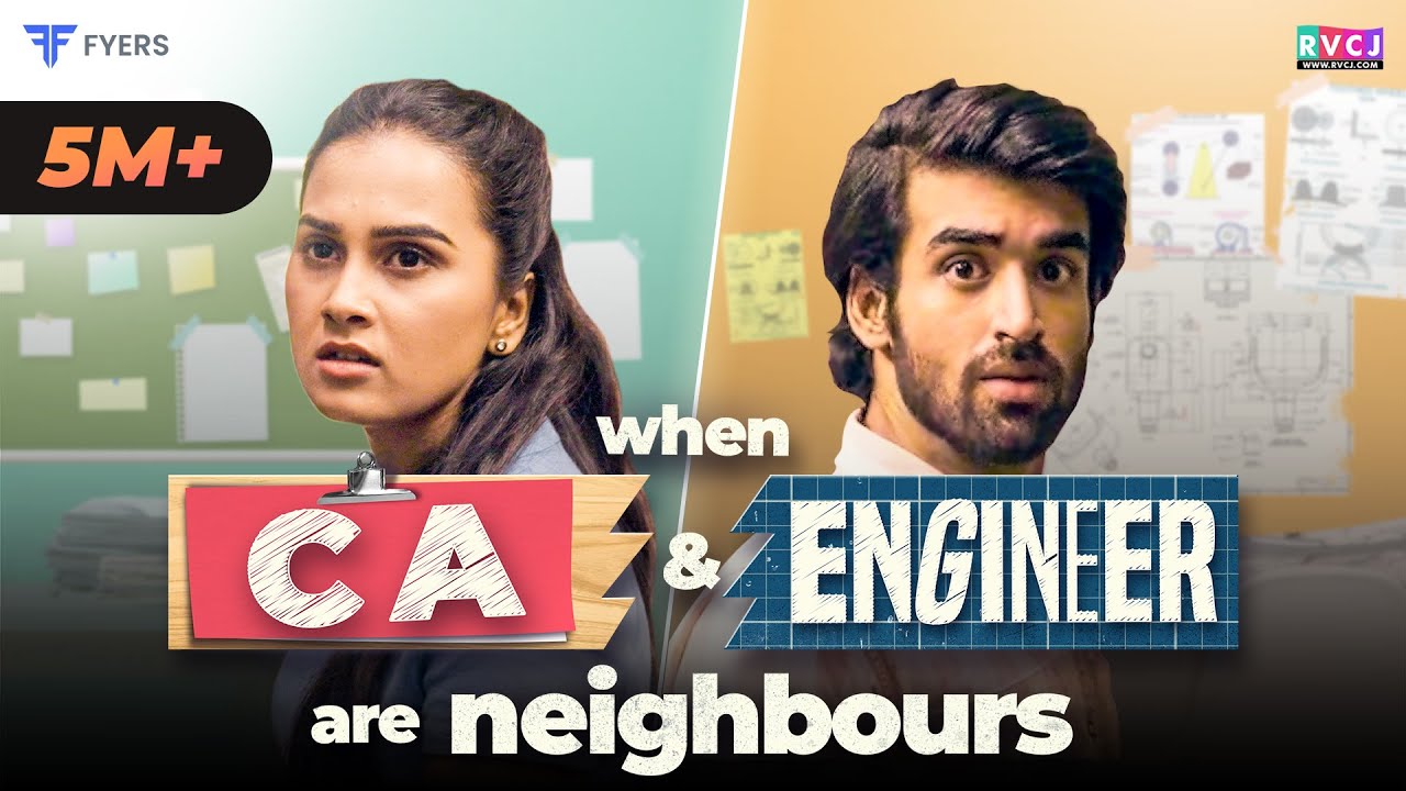 When CA & Engineer Are Neighbours | Ft. Anushka Kaushik & Abhishek Kapoor | RVCJ