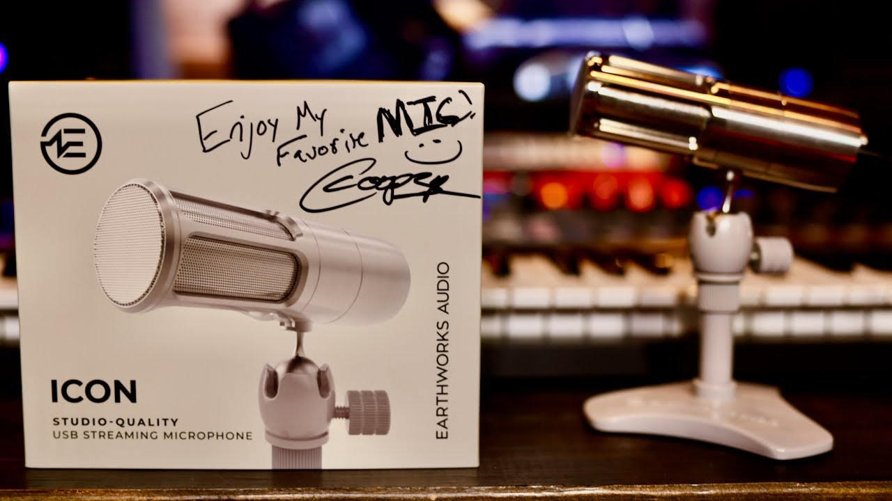 My New Favorite Microphone GIVEAWAY! - Earthworks Audio ICON USB