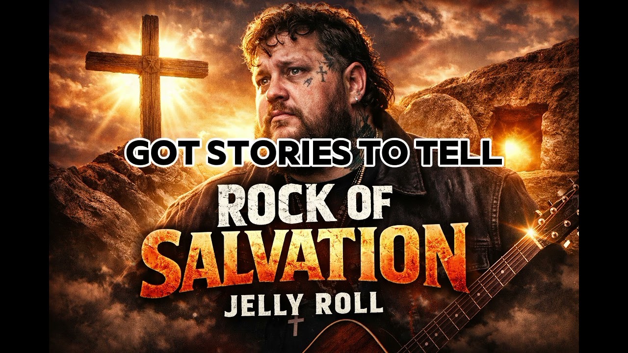 Rock of Salvation 🙏🔥 | Powerful Gospel Anthem Inspired by Jelly Roll | This Song Will Lift You Up