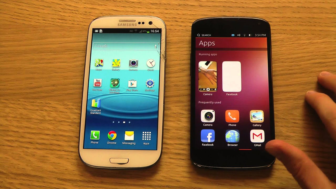 Android 4.2 Jelly Bean vs. Ubuntu Review Comparison