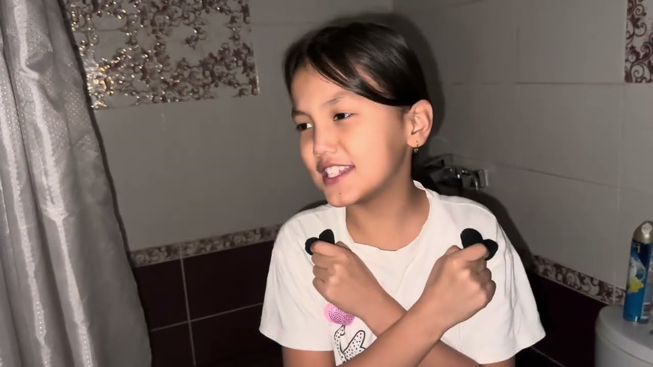 АДИЯНЫ ҚАРАҢҒЫ ВАННАҒА ҚАМАП ПРНК ЖАСАДЫҚ🤨#challenge 