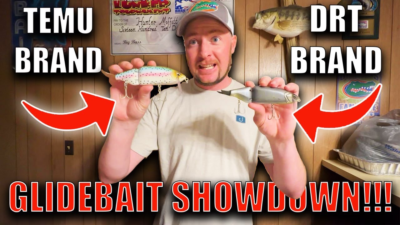 TEMU Fishing Baits против REAL DRT Tiny Klash (Glidebait Showdown)