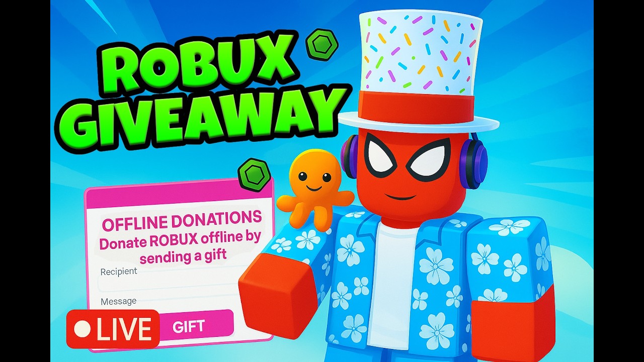 Donating Robux To Every Viewer 🔴Live | Offline Donations | Pls Donate Roblox
