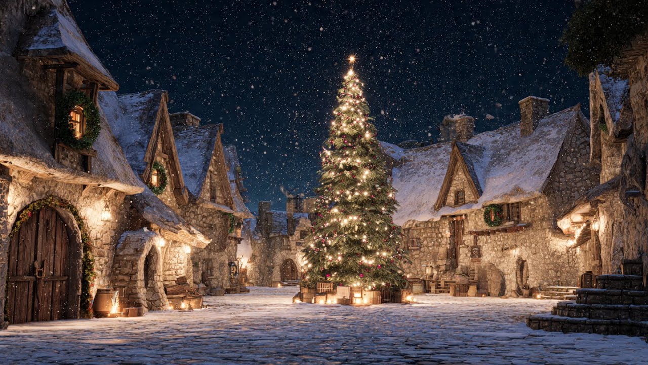 ❄️ Cozy Celtic Winter Christmas 2025 for Relaxation & Deep Sleep | Peaceful Ambience