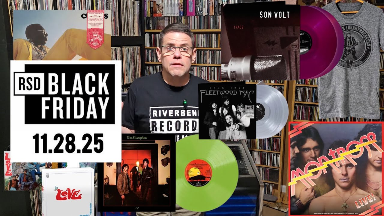 RSD Black Friday 2025 Wants & Laughs.  What's up with the T-shirt? #RSD2025 #vinylcommunity