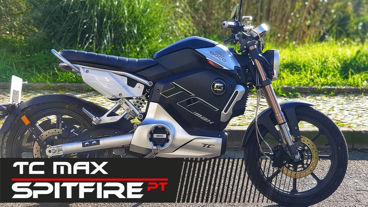 ★🔥🔴 Super SOCO TC MAX - the 125 electric motorcycle ★ Review & TestRide ★🔥🔴 - ENGLISH 💯✅