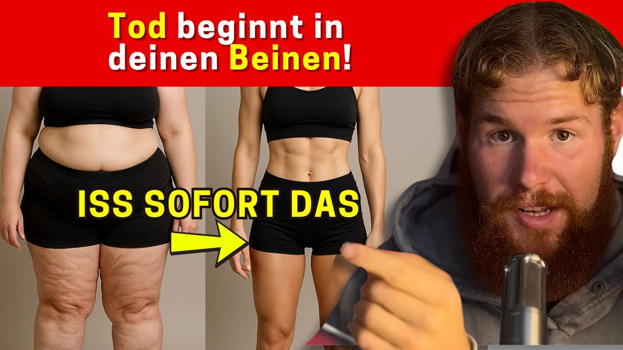 Warnung! Deine Beine werden zuerst Schwach! Iss diese 7 Lebensmittel (Muskelaufbau-Masterclass)