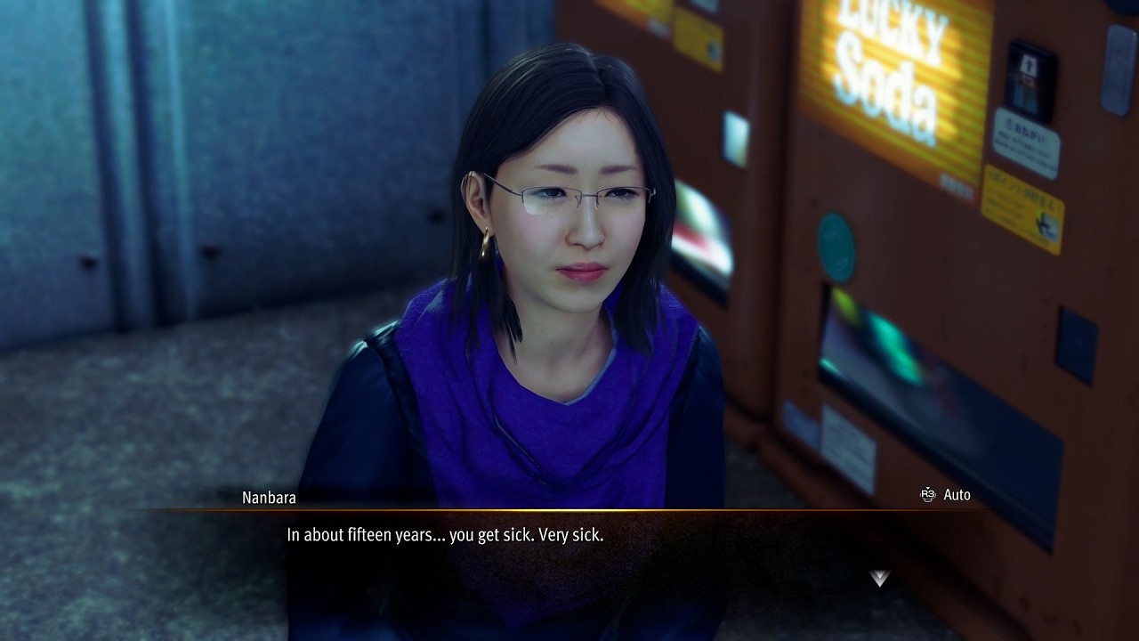 Yakuza Kiwami 3 | Fortune teller tells Kiryu he will get sick
