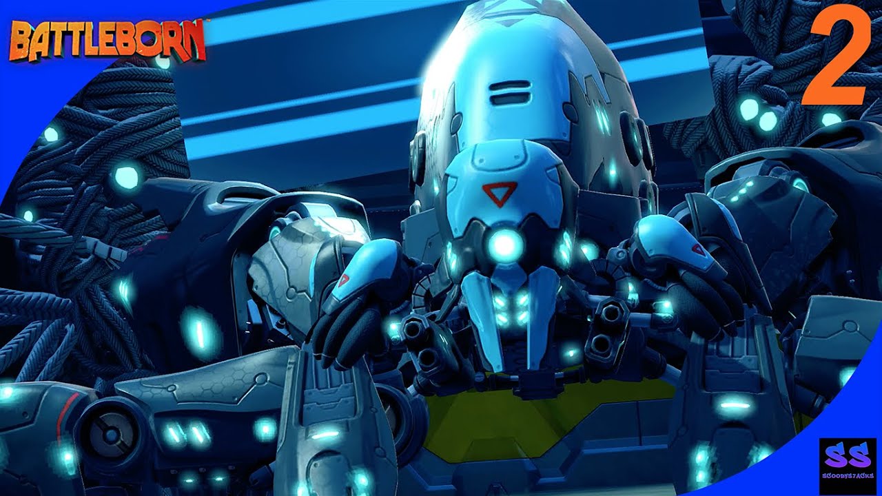 Battleborn Gameplay Walkthrough Story Mode Part 2(GEOFF FIGHT)BOSS FIGHT Mission 1(PS4,XBOX ONE,PC)