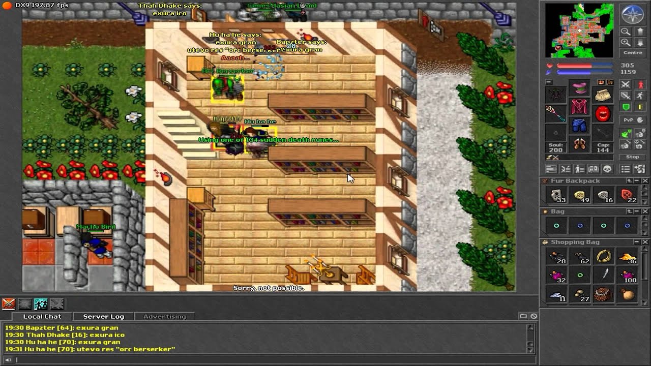 TIBIA RED SKULLS UMERA (BOH!)