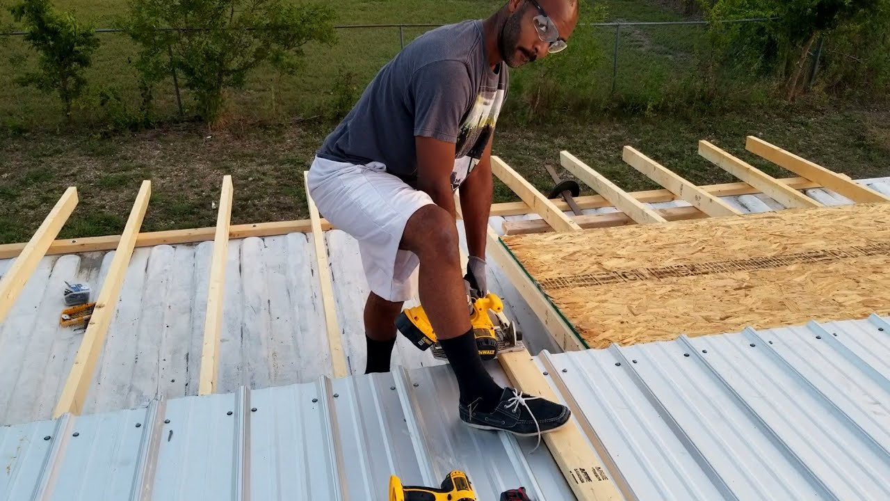 #50 Putting A Roof Over The Container