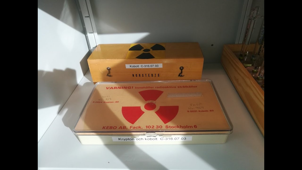 Radioactive Sources! (Ra-226, Cs-137, Kr-85, Sr-90, Am-241, Th-232, Co-60, Pb-210)
