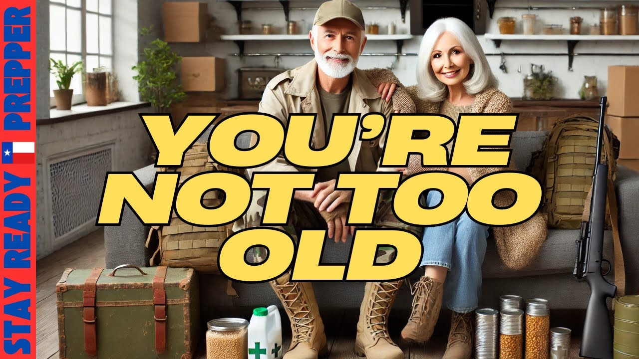 Survival Preparedness for Seniors: How to Stay Safe When SHTF
