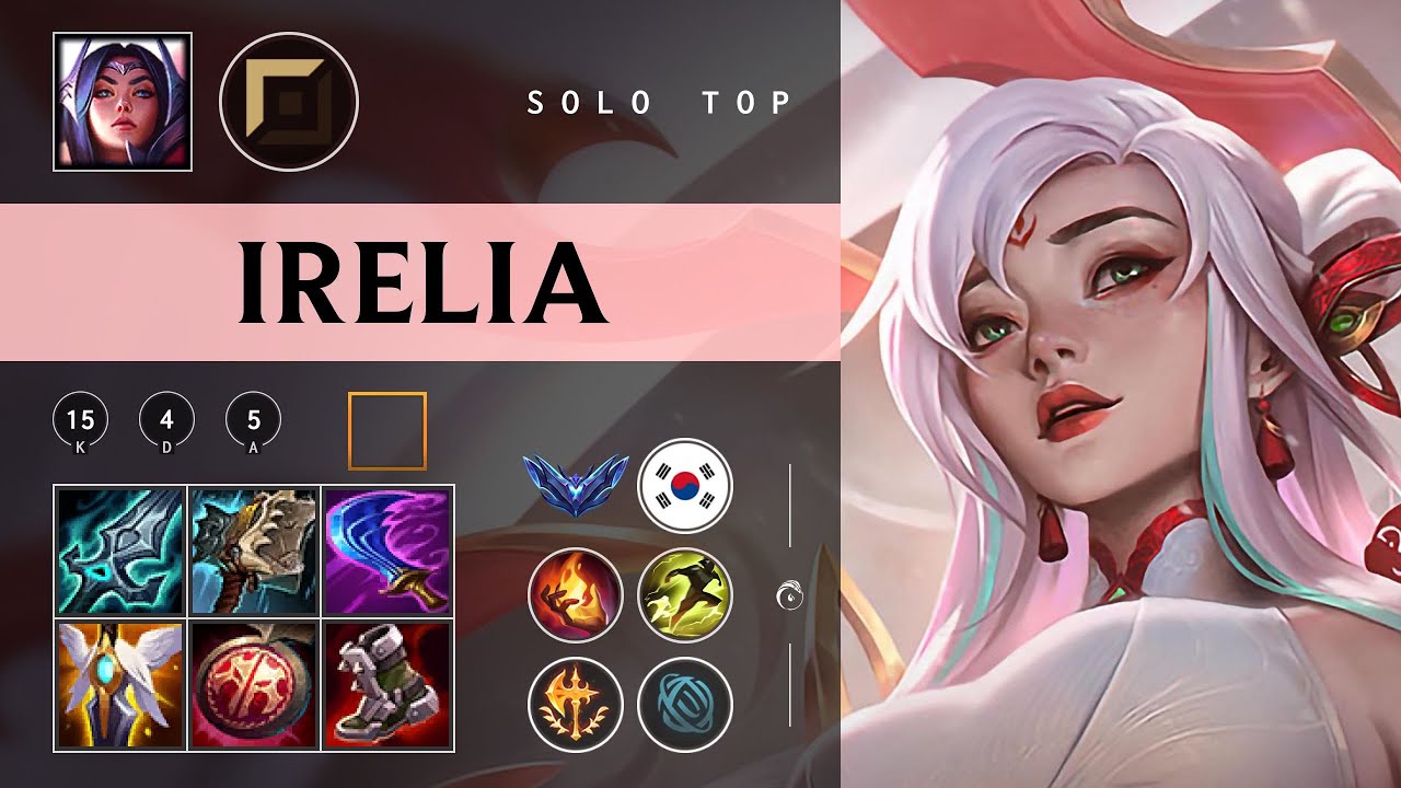 Irelia Top vs Sett - KR Diamond Patch 26.02