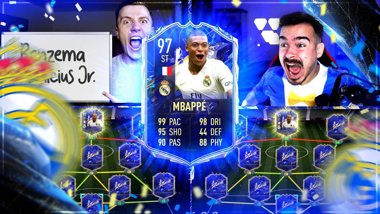FIFA 22: TOTY MBAPPE REAL MADRID Squad Builder Battle 😱🔥