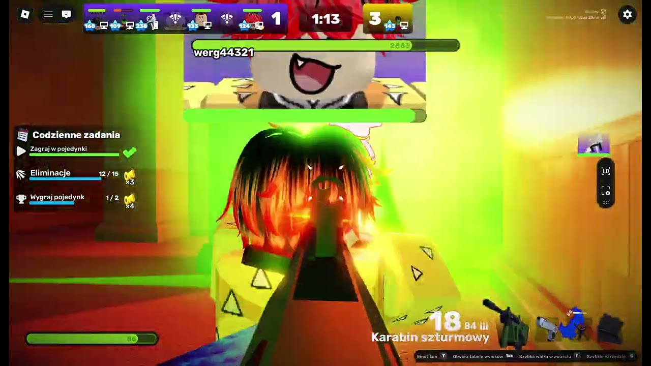 Testuje nowe skiny do broni w Rivals (2 Część)