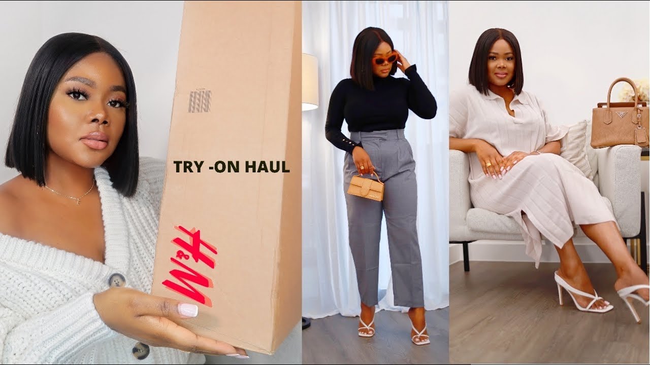 H&M AUTUMN WINTER TRY ON HAUL *FOR OCTOBER | AUTUMN 2021