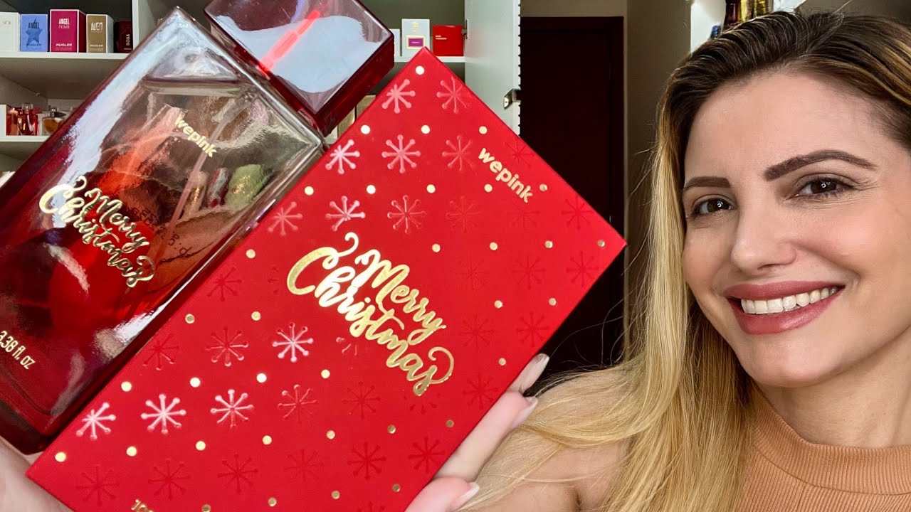 Uma DELÍCIA!😍 Perfume Merry Christmas WEPINK Virgínia Fonseca